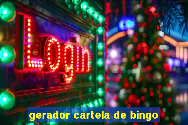 gerador cartela de bingo